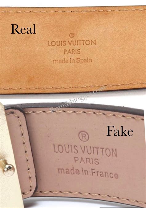 louis vuitton belt made in spain real or fake|louis vuitton belt authenticity check.